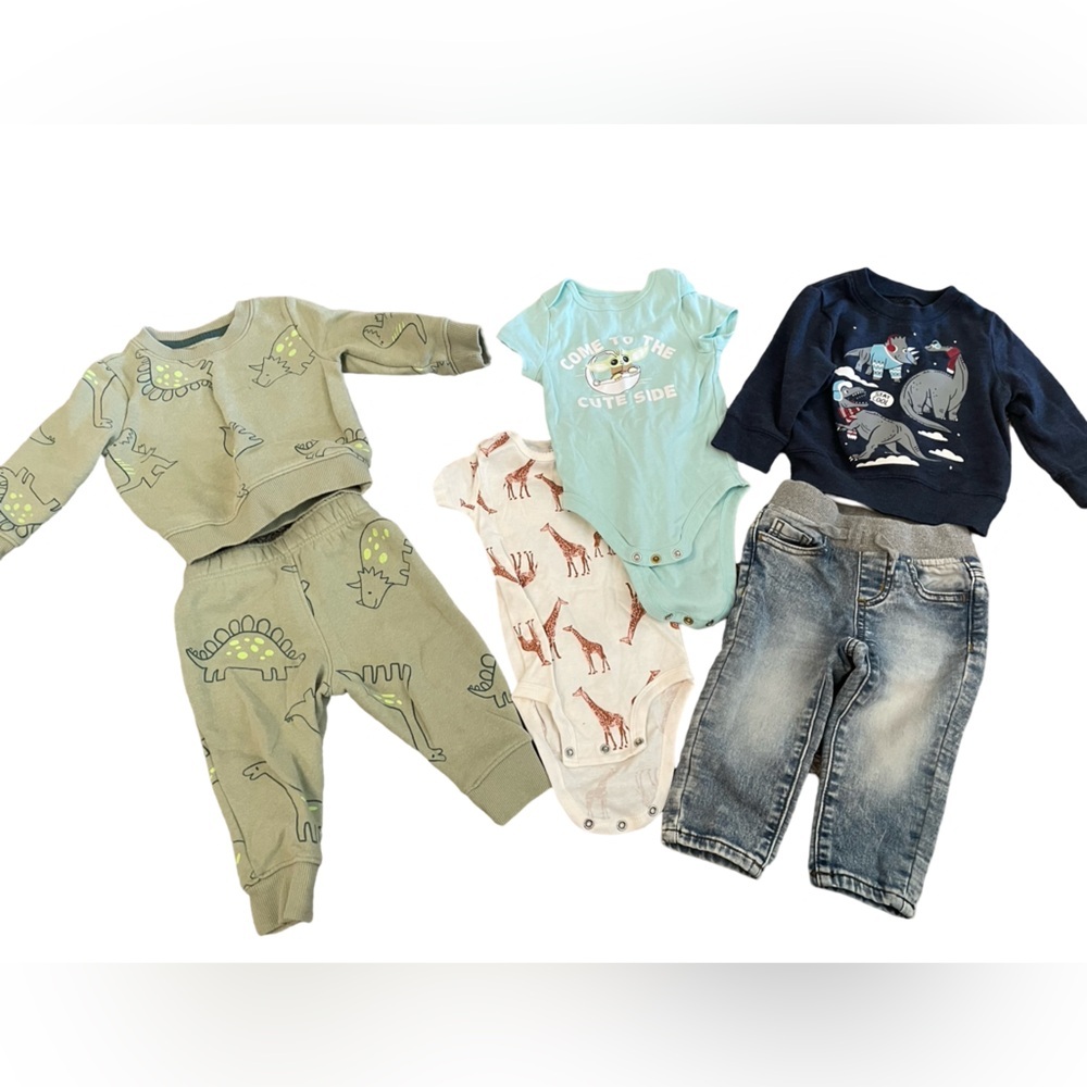 Bundle of 6 boys items 12 Months